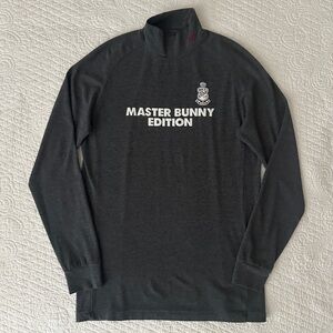 Pearly Gates Japan Master Bunny Edition Golf High Mock Neck Shirt